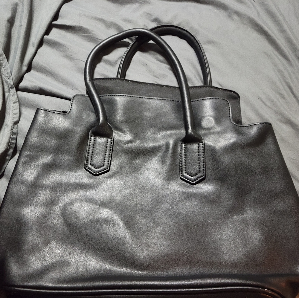 Classic Black Large Purse